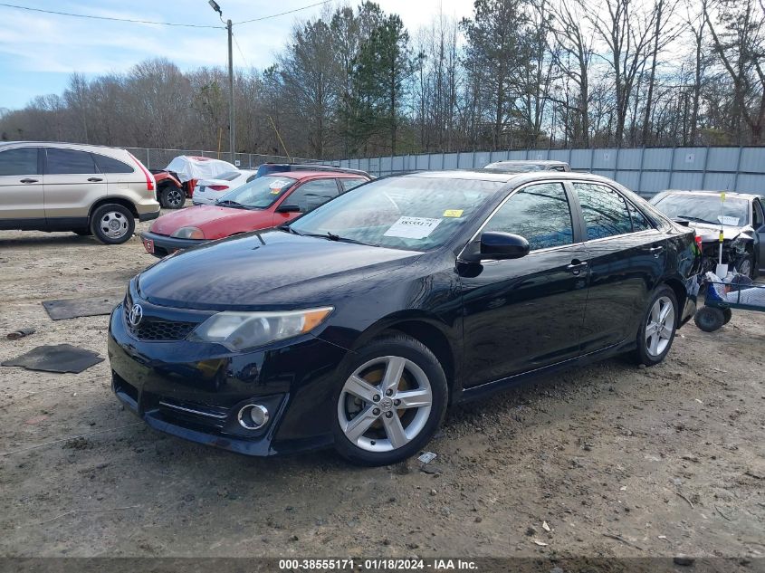 2014 TOYOTA CAMRY SE - 4T1BF1FK3EU378797
