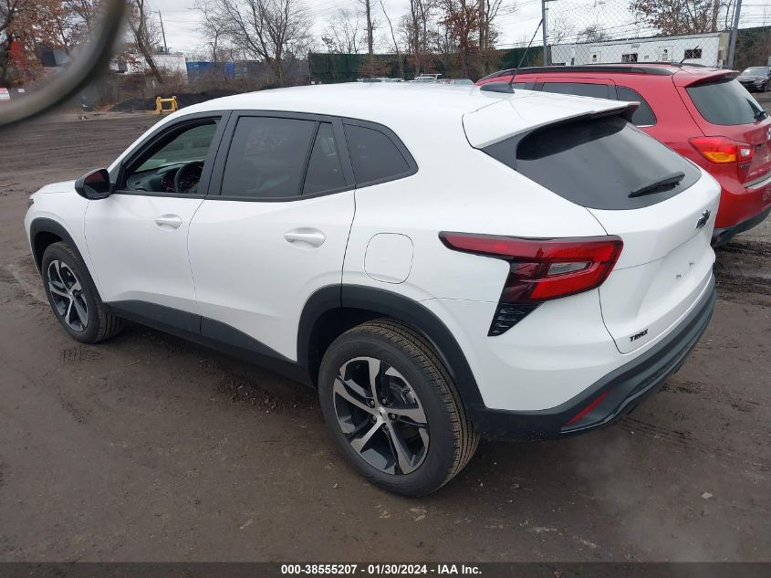 2024 CHEVROLET TRAX 1RS - KL77LGE29RC114306