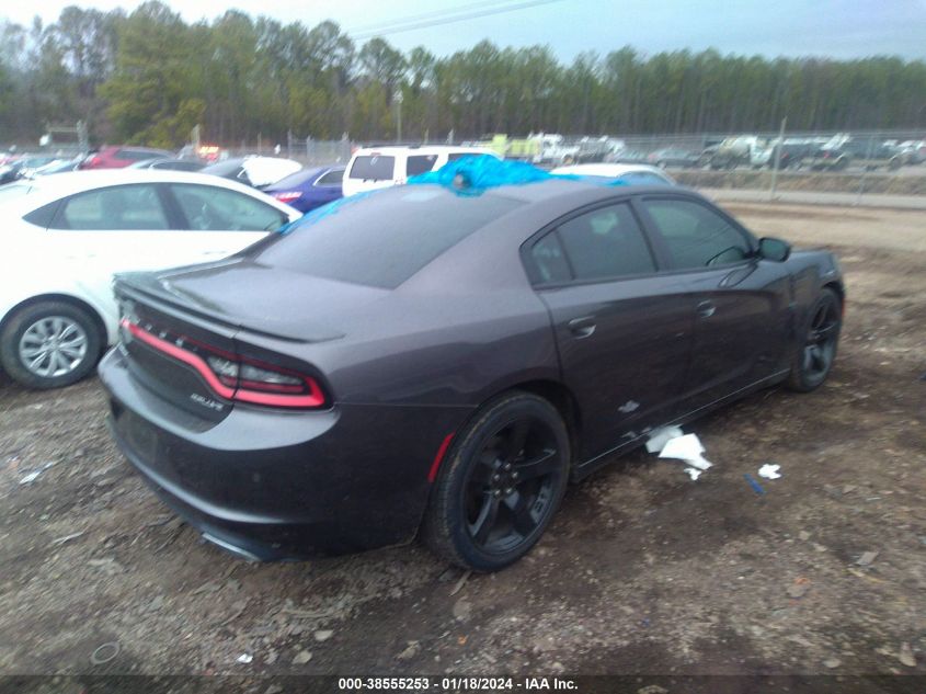 2017 DODGE CHARGER SXT RWD - 2C3CDXHG4HH628134