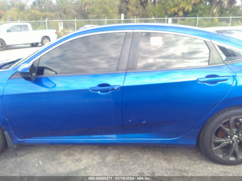 2019 HONDA CIVIC SPORT - 19XFC2F86KE005806