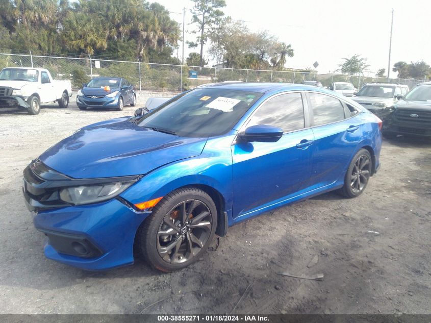 2019 HONDA CIVIC SPORT - 19XFC2F86KE005806