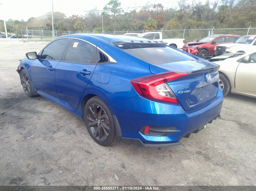 2019 HONDA CIVIC SPORT - 19XFC2F86KE005806