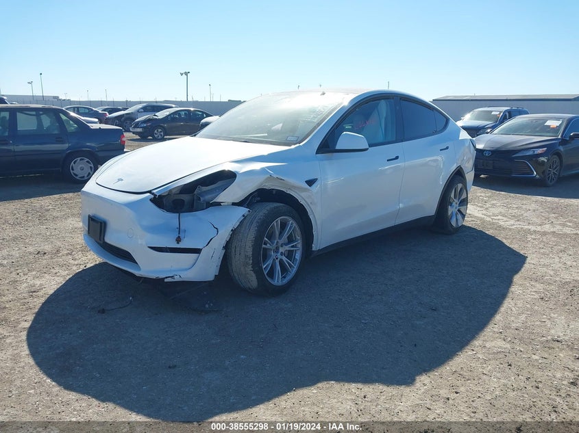 VIN 7SAYGDEE8PA174288 2023 TESLA MODEL Y