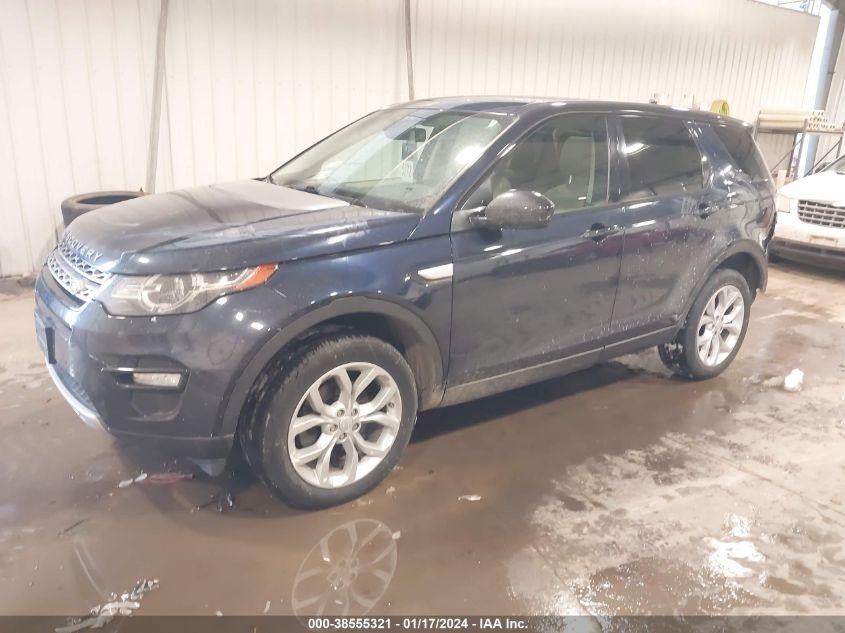 2015 LAND ROVER DISCOVERY SPORT HSE - SALCR2BGXFH536269