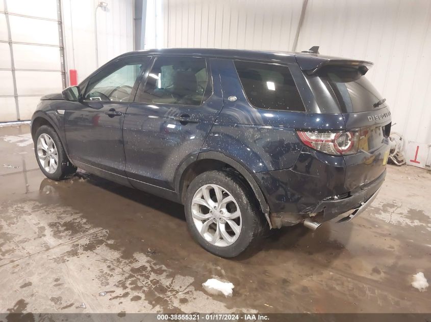 2015 LAND ROVER DISCOVERY SPORT HSE - SALCR2BGXFH536269