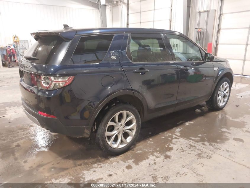 2015 LAND ROVER DISCOVERY SPORT HSE - SALCR2BGXFH536269