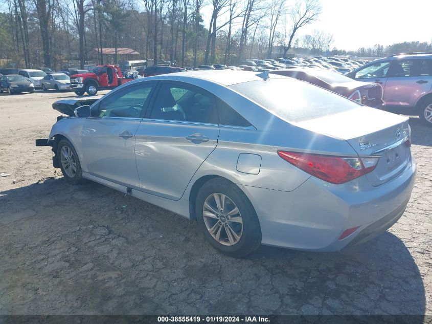 2014 HYUNDAI SONATA GLS - 5NPEB4ACXEH933141