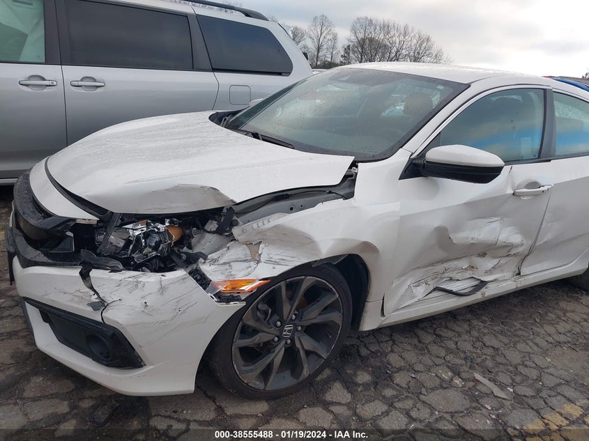 VIN 2HGFC2F87KH579286 2019 HONDA CIVIC SPORT