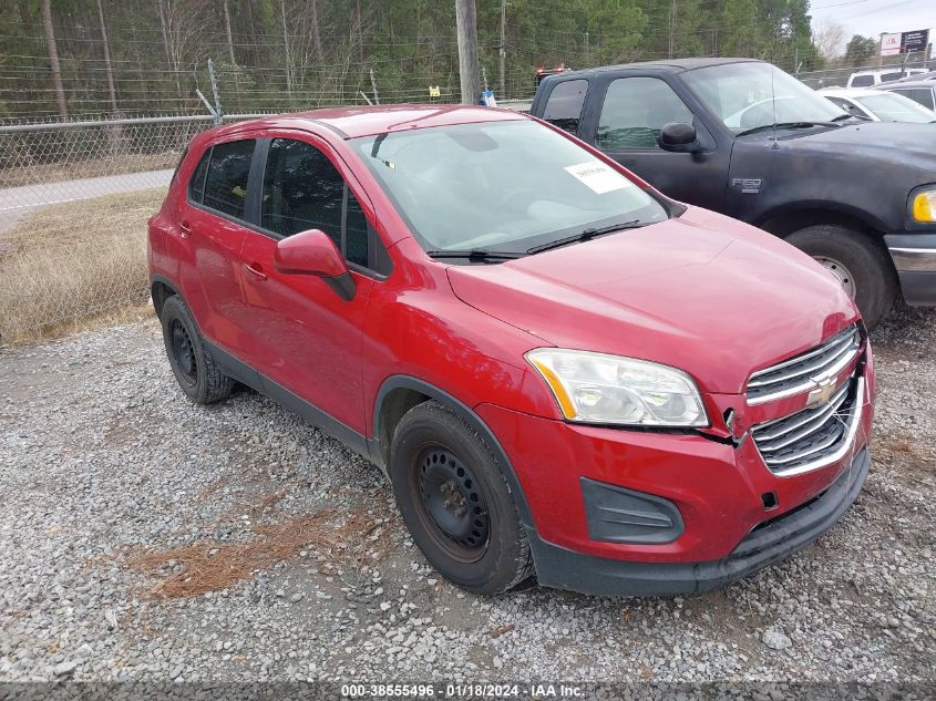 2015 CHEVROLET TRAX 1LS - KL7CJKSB9FB162112