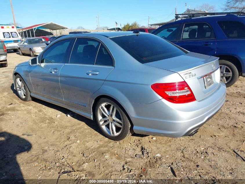 WDDGF4HB2ER309147 | 2014 MERCEDES-BENZ C 250