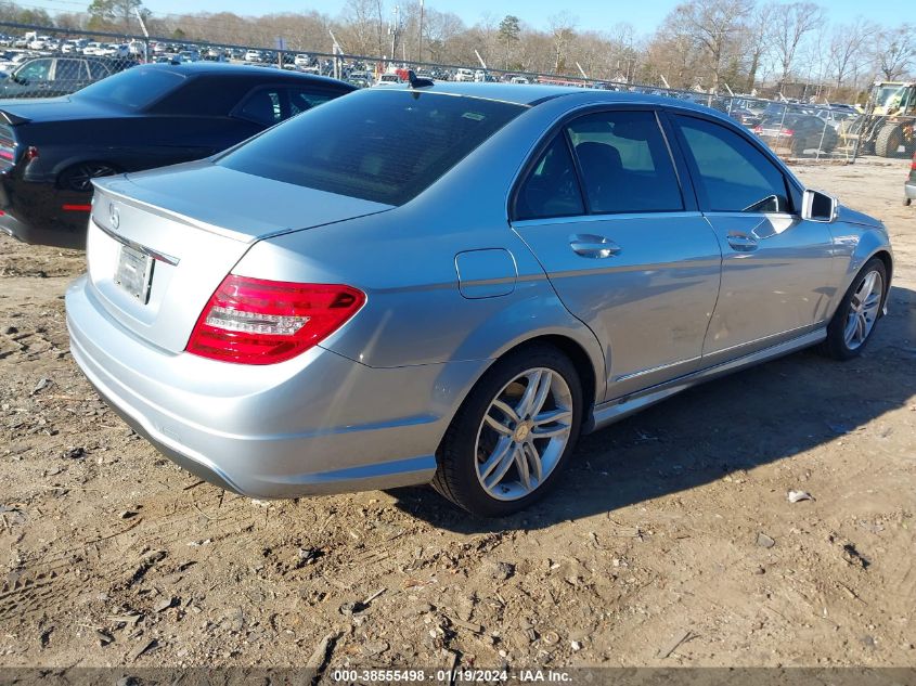 WDDGF4HB2ER309147 | 2014 MERCEDES-BENZ C 250