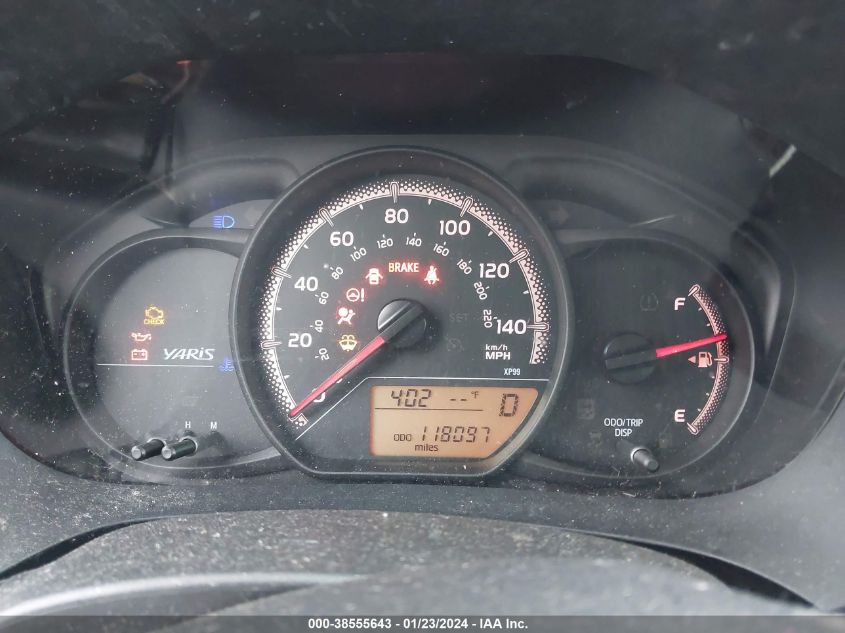 2015 TOYOTA YARIS - VNKJTUD30FA022484