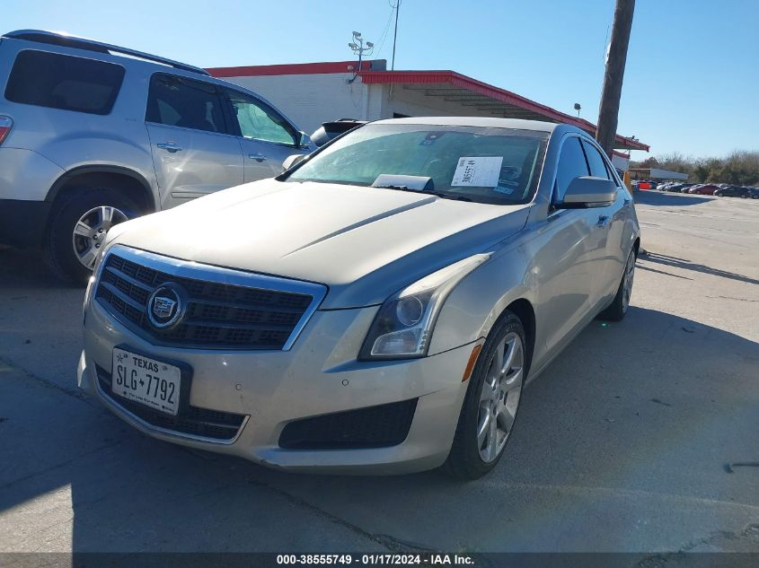 2013 CADILLAC ATS LUXURY - 1G6AB5RX7D0128613