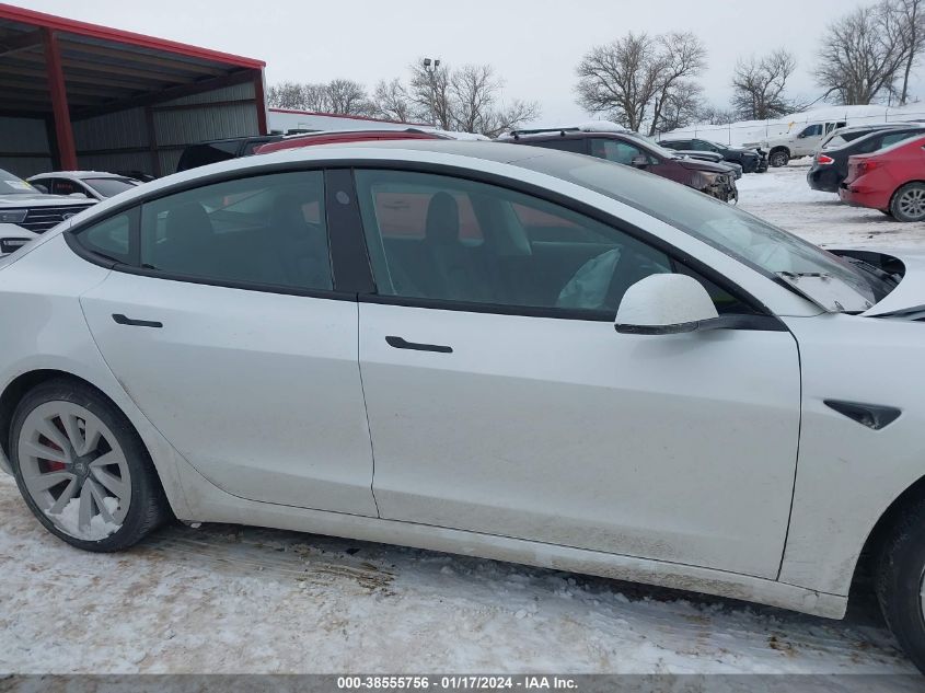 2021 TESLA MODEL 3 STANDARD RANGE PLUS REAR-WHEEL DRIVE - 5YJ3E1EA0MF052872