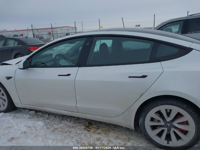 2021 TESLA MODEL 3 STANDARD RANGE PLUS REAR-WHEEL DRIVE - 5YJ3E1EA0MF052872