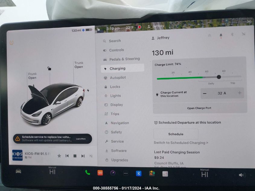 2021 TESLA MODEL 3 STANDARD RANGE PLUS REAR-WHEEL DRIVE - 5YJ3E1EA0MF052872
