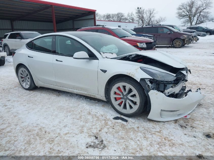 2021 TESLA MODEL 3 STANDARD RANGE PLUS REAR-WHEEL DRIVE - 5YJ3E1EA0MF052872