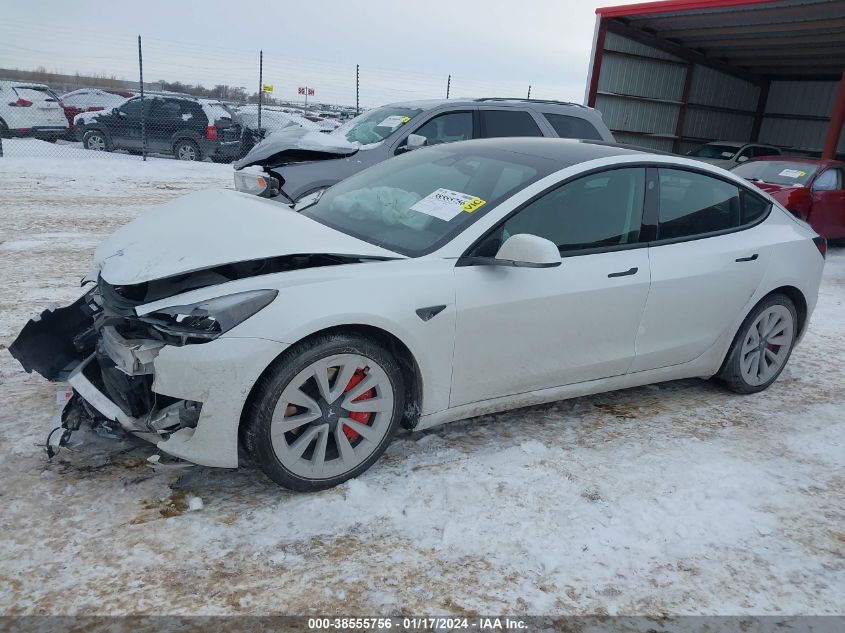2021 TESLA MODEL 3 STANDARD RANGE PLUS REAR-WHEEL DRIVE - 5YJ3E1EA0MF052872