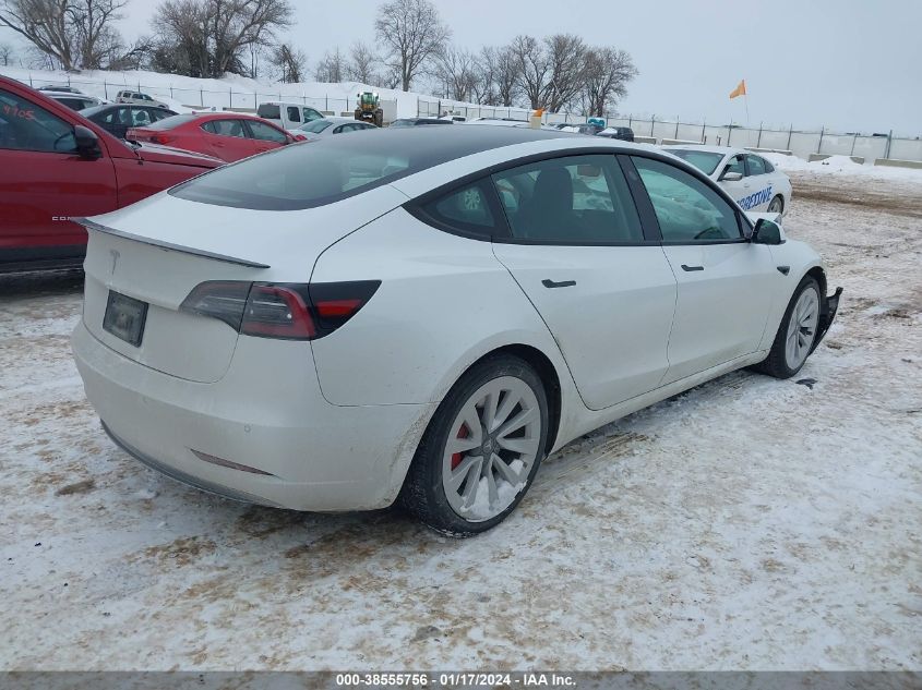 2021 TESLA MODEL 3 STANDARD RANGE PLUS REAR-WHEEL DRIVE - 5YJ3E1EA0MF052872