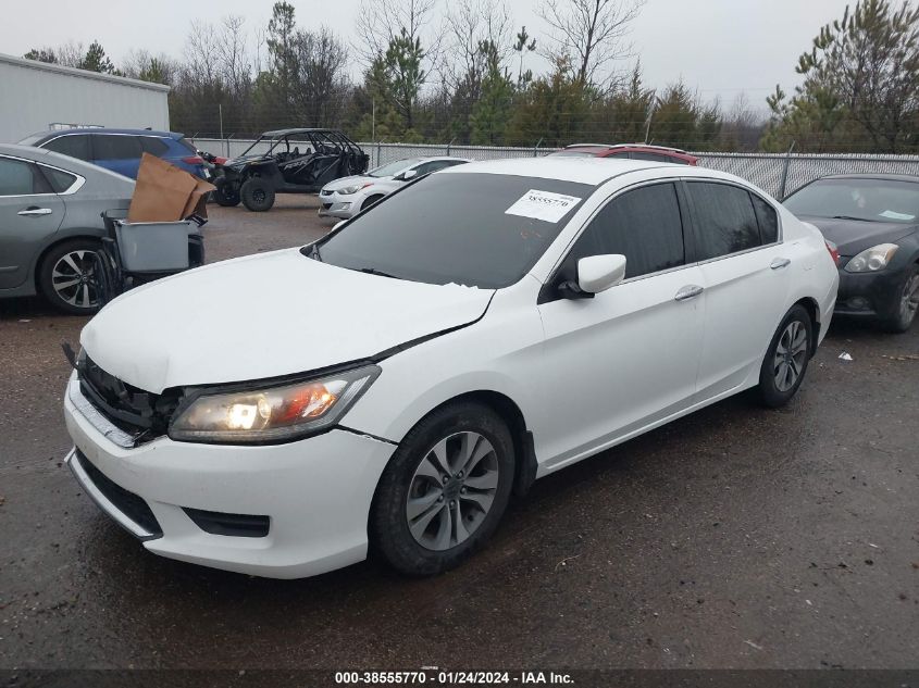 2013 HONDA ACCORD LX - 1HGCR2F33DA245277