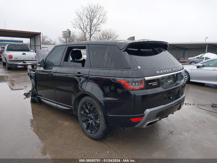VIN SALWR2RVXKA818335 2019 LAND ROVER RANGE ROVER SPORT HSE