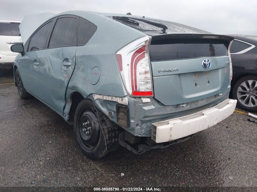 2014 TOYOTA PRIUS TWO - JTDKN3DU4E1831608