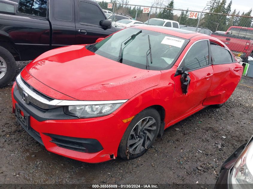 2017 HONDA CIVIC EX - 2HGFC2F77HH503082