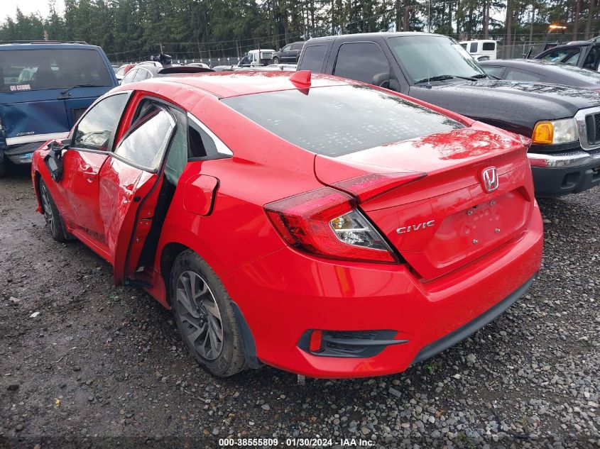 2017 HONDA CIVIC EX - 2HGFC2F77HH503082
