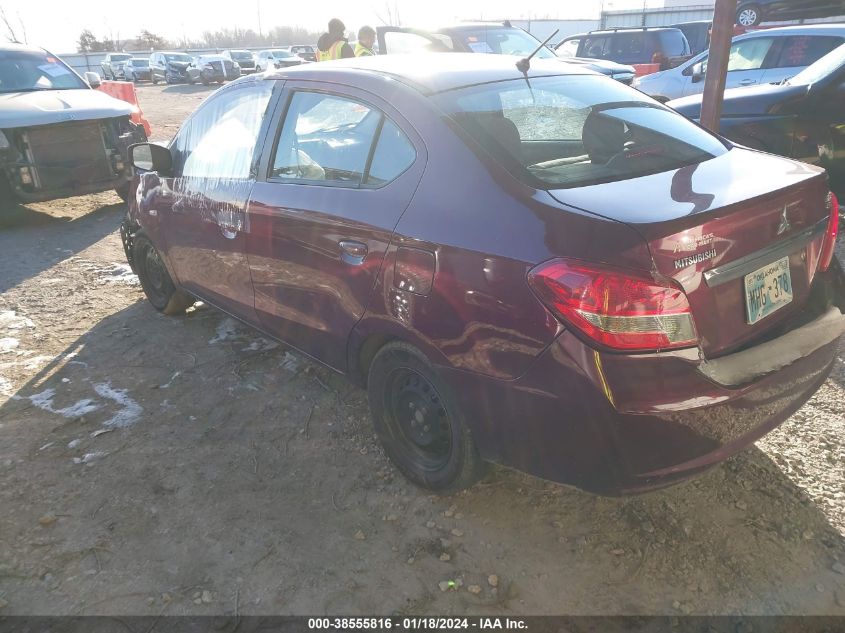 2017 MITSUBISHI MIRAGE G4 ES - ML32F3FJ5HHF10114