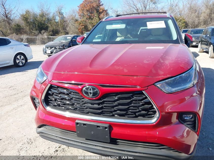 2022 TOYOTA HIGHLANDER XLE - 5TDGZRAHXN5545771