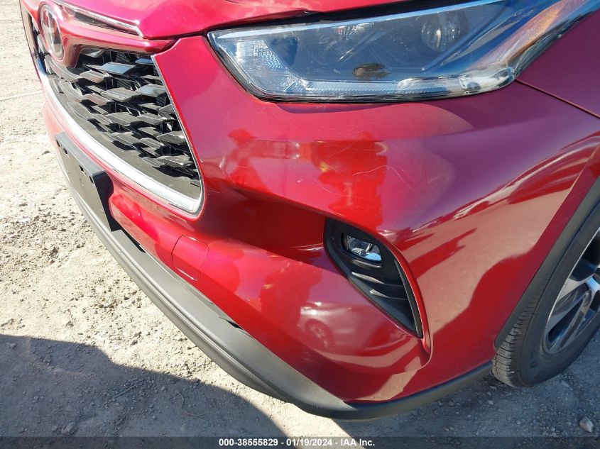 2022 TOYOTA HIGHLANDER XLE - 5TDGZRAHXN5545771