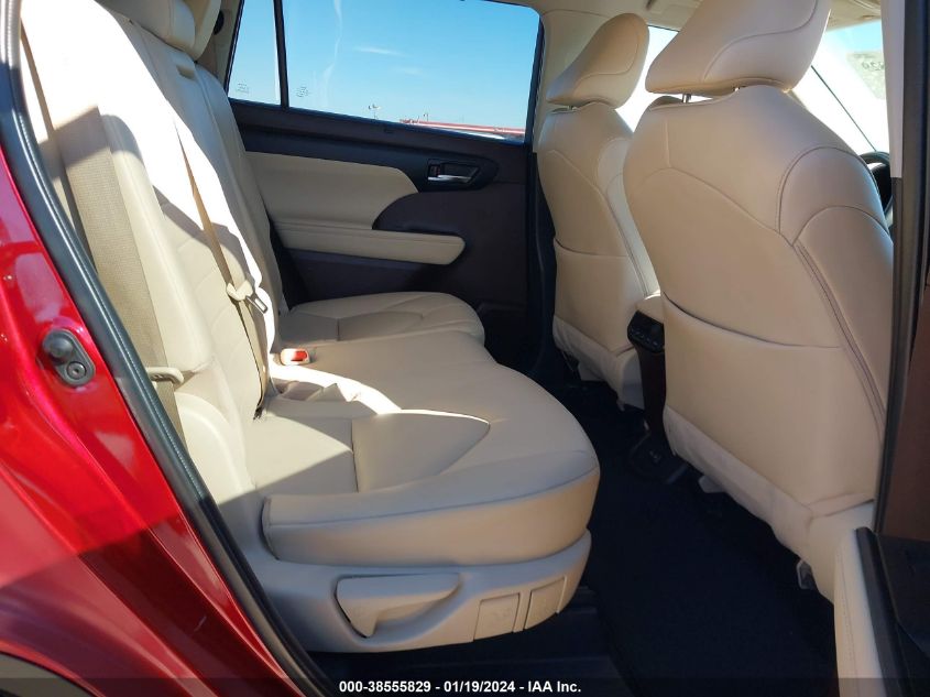 2022 TOYOTA HIGHLANDER XLE - 5TDGZRAHXN5545771