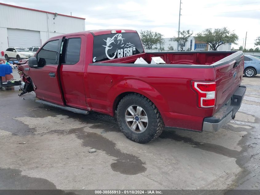 VIN 1FTEX1CP4JKD14207 2018 FORD F-150 XLT