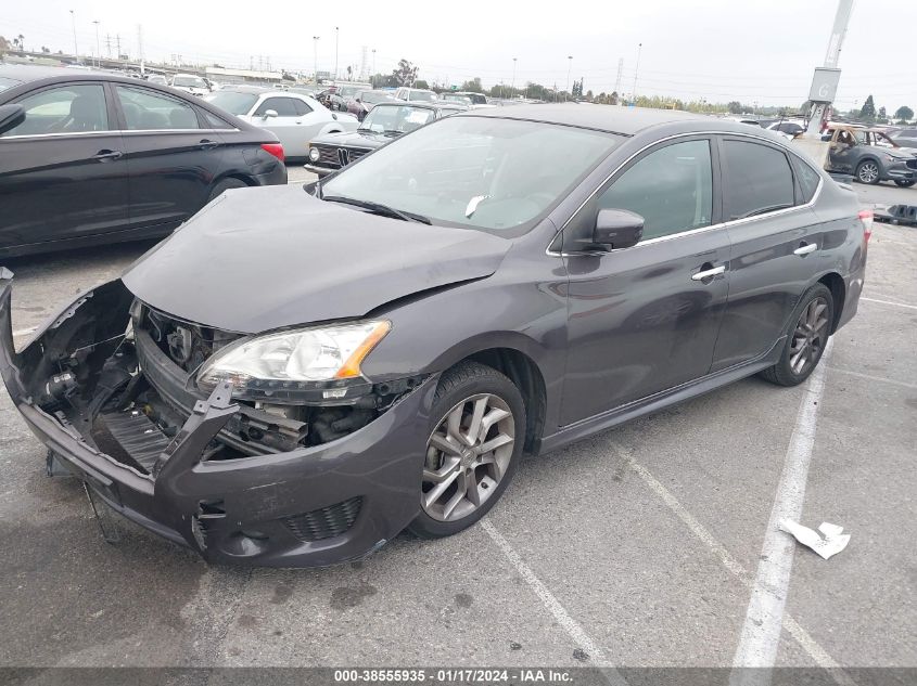 2014 NISSAN SENTRA SR - 3N1AB7APXEL641253