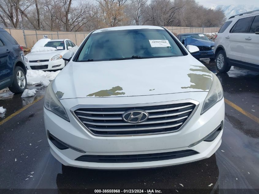 2015 HYUNDAI SONATA SE - 5NPE24AF8FH006439