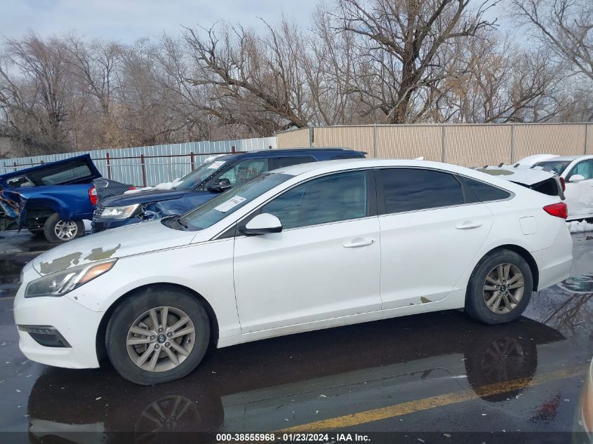 2015 HYUNDAI SONATA SE - 5NPE24AF8FH006439