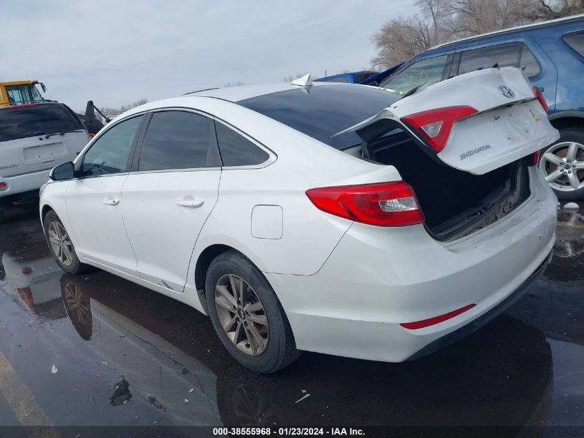 2015 HYUNDAI SONATA SE - 5NPE24AF8FH006439