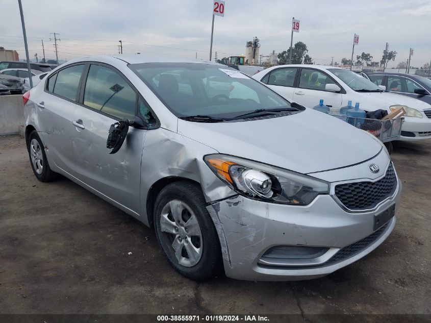 2015 KIA FORTE LX - KNAFK4A64F5259274