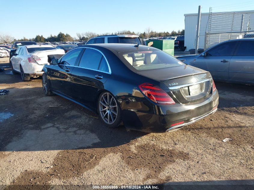 2020 MERCEDES-BENZ S 560 4MATIC WDDUG8GB1LA508971