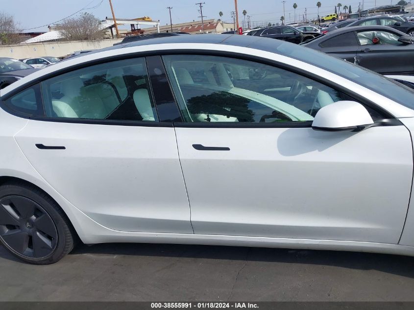 2022 TESLA MODEL 3 REAR-WHEEL DRIVE - 5YJ3E1EA5NF328982