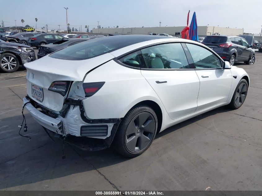 2022 TESLA MODEL 3 REAR-WHEEL DRIVE - 5YJ3E1EA5NF328982