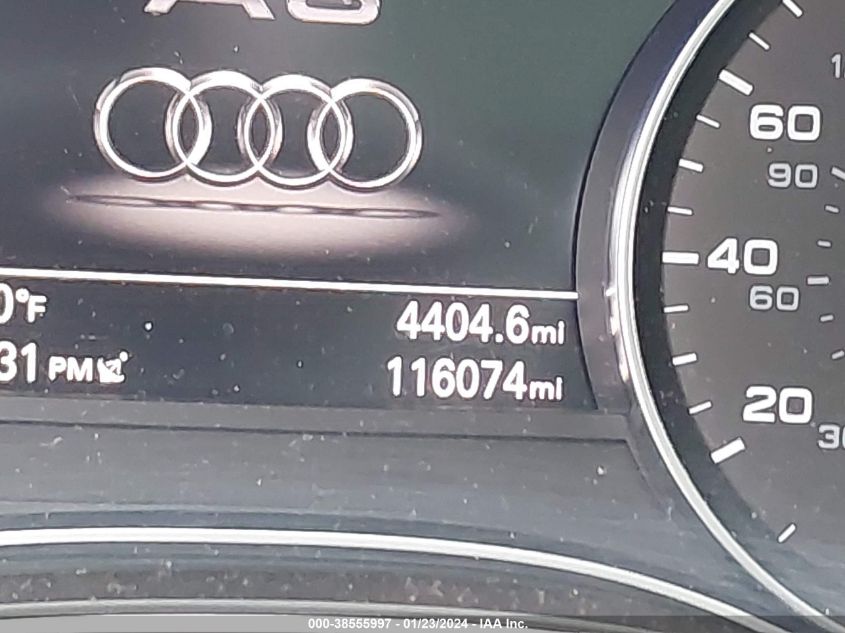 2016 AUDI A6 3.0T PREMIUM PLUS - WAUHGAFC3GN163287