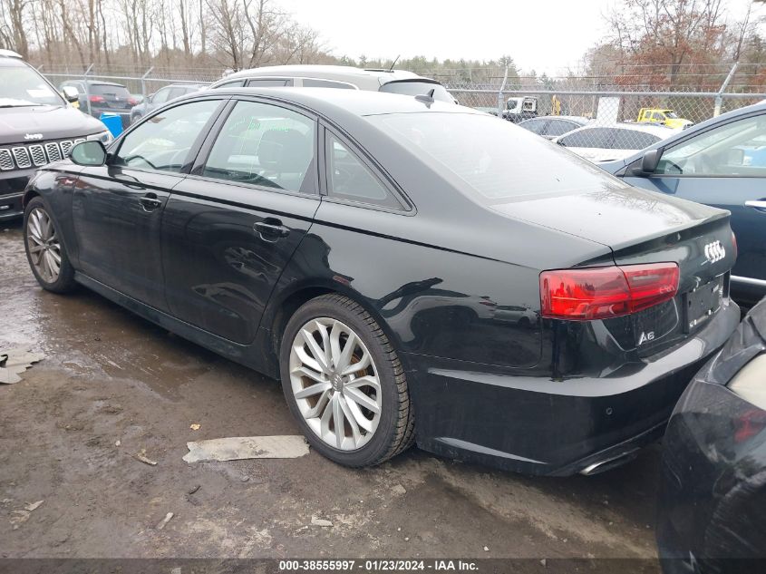 2016 AUDI A6 3.0T PREMIUM PLUS - WAUHGAFC3GN163287