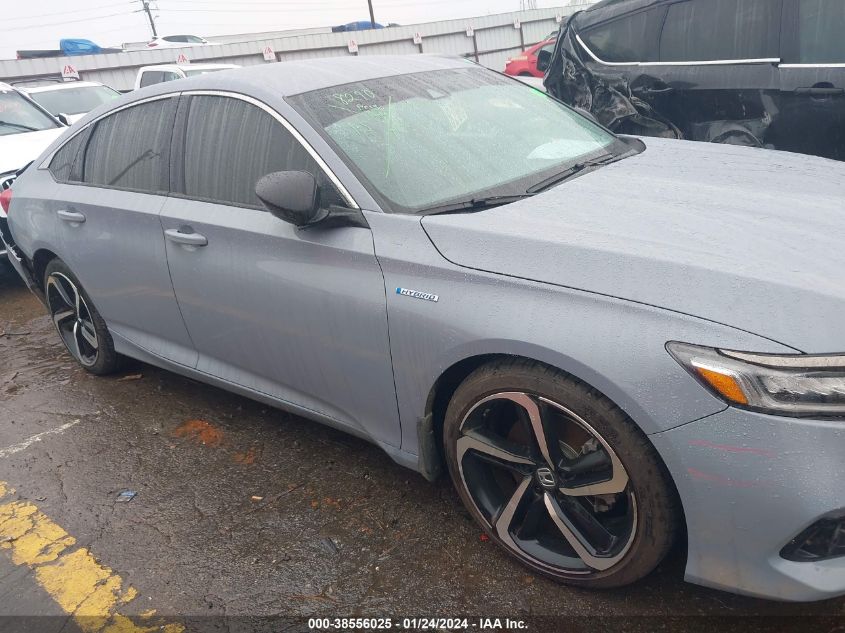 2022 HONDA ACCORD HYBRID SPORT - 1HGCV3F27NA016367