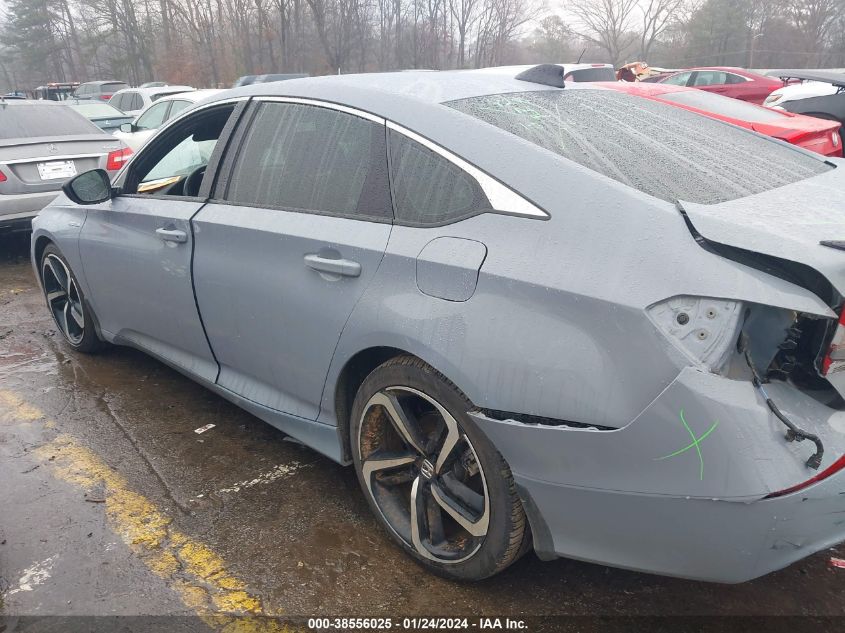 2022 HONDA ACCORD HYBRID SPORT - 1HGCV3F27NA016367