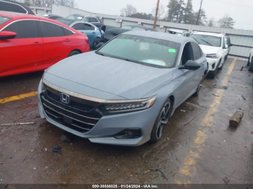 2022 HONDA ACCORD HYBRID SPORT - 1HGCV3F27NA016367