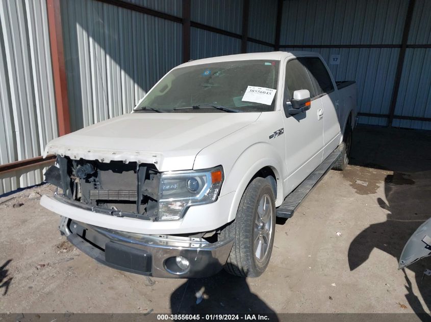 2014 FORD F-150 LARIAT - 1FTFW1CFXEFC93229