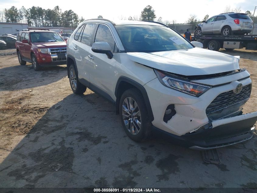 Lot #2524271972 2019 TOYOTA RAV4 LIMITED salvage car