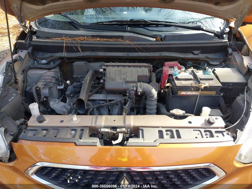 VIN ML32A3HJ1JH005251 2018 MITSUBISHI MIRAGE ES