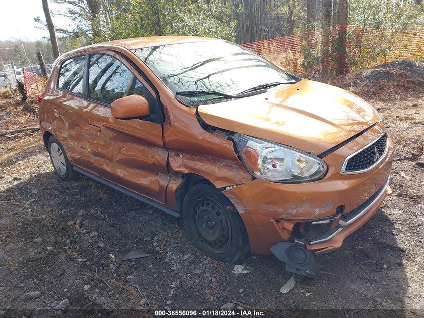 VIN ML32A3HJ1JH005251 2018 MITSUBISHI MIRAGE ES